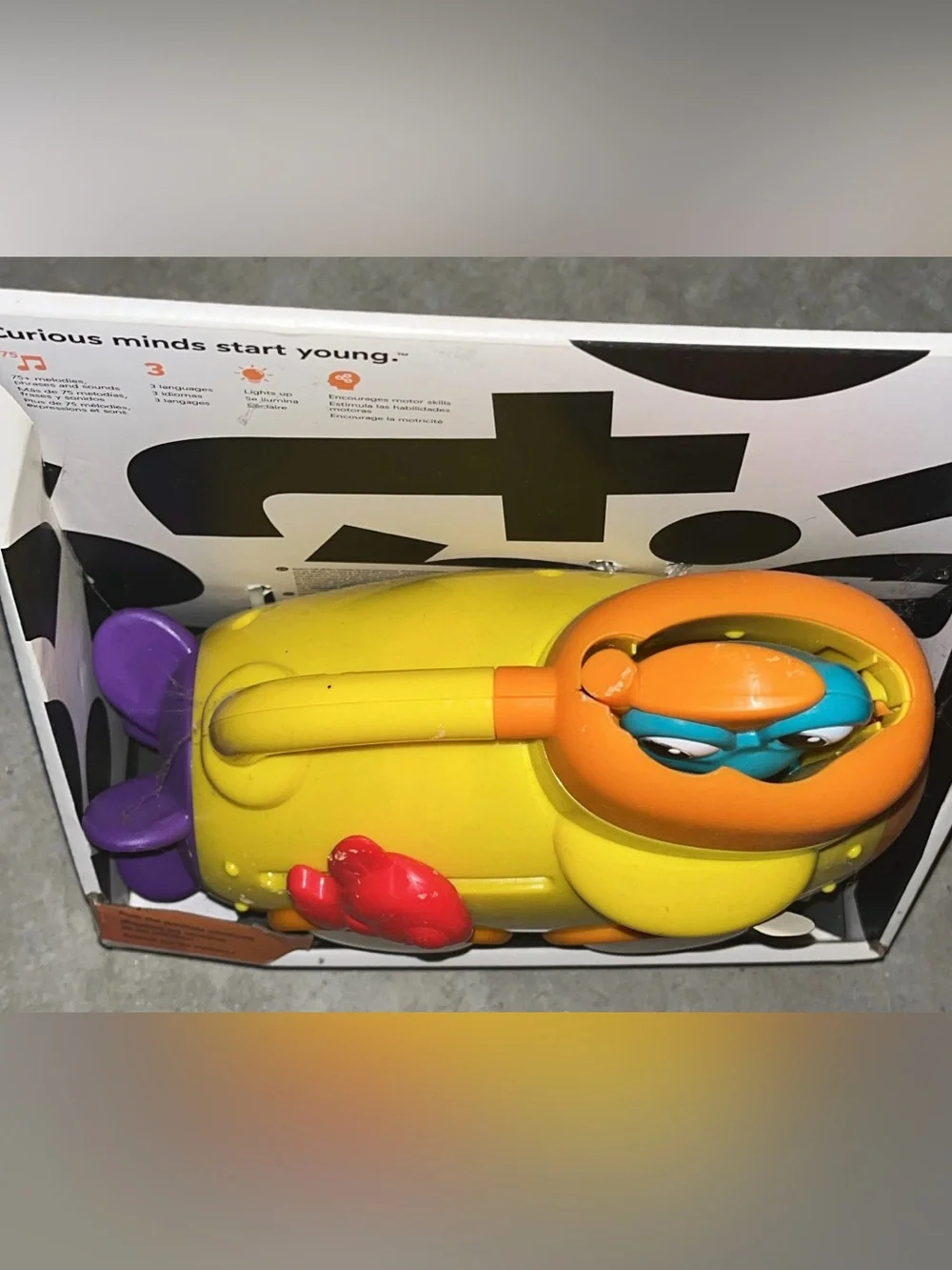 Baby Einstein Discovery Sub Musical Toy - Yellow, Orange, Blue, Purple, Red